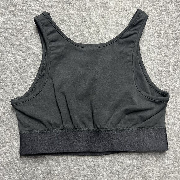 Adidas Trefoil Sports Bra Women’s XS Black Crop Top NWT NEW - Picture 7 of 7
